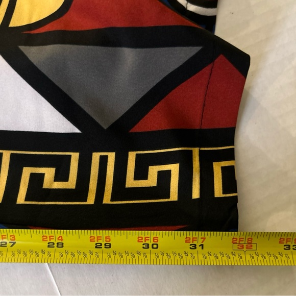 Geometric Multicolor Women’s Pants - Picture 6 of 8